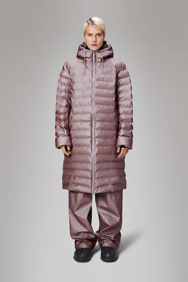 RAINS LOHJA LONGER PUFFER Jacket W3T3 - Boutique Bubbles