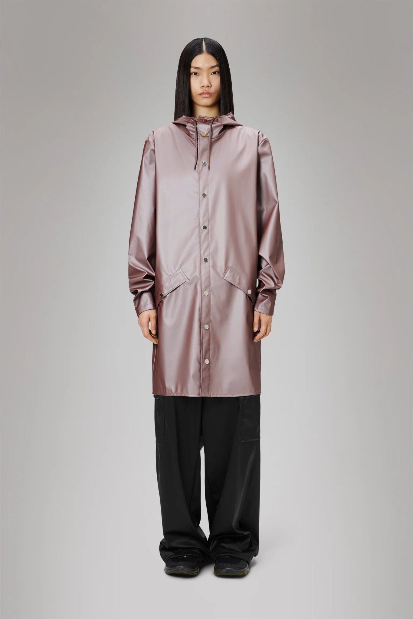 RAINS LONG Jacket W3 - Boutique Bubbles