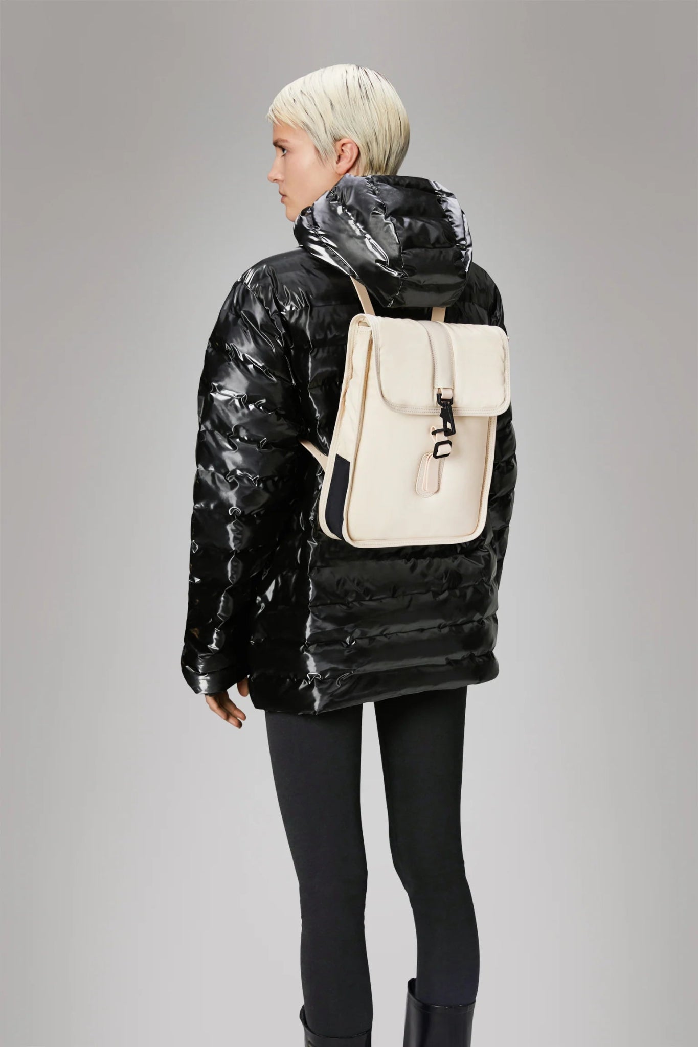 RAINS PUFFED Backpack Micro W3 - Boutique Bubbles