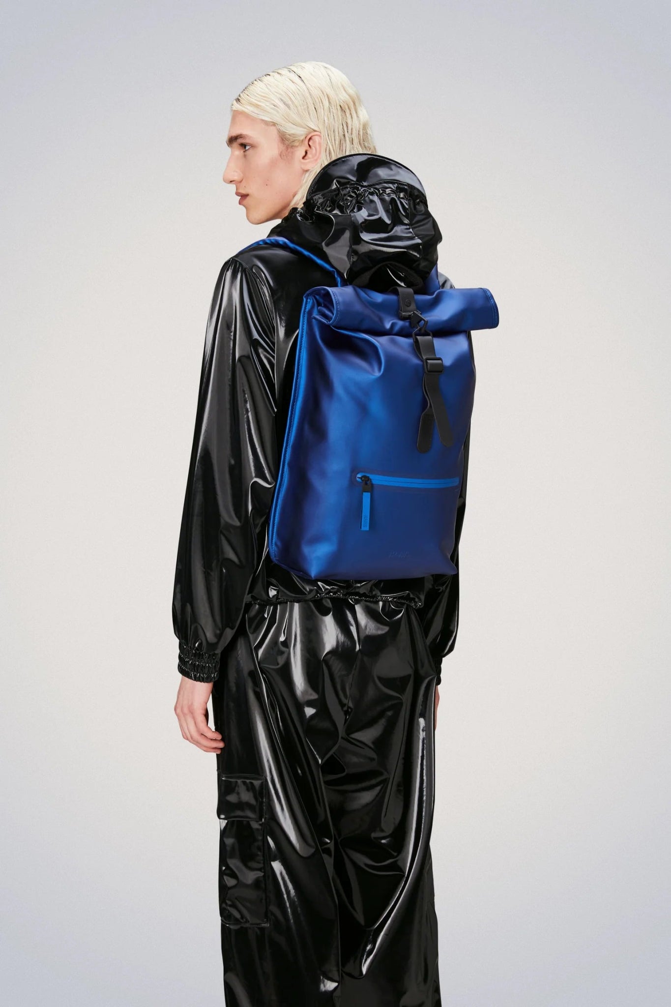 RAINS ROLLTOP Rucksack W3 - Boutique Bubbles