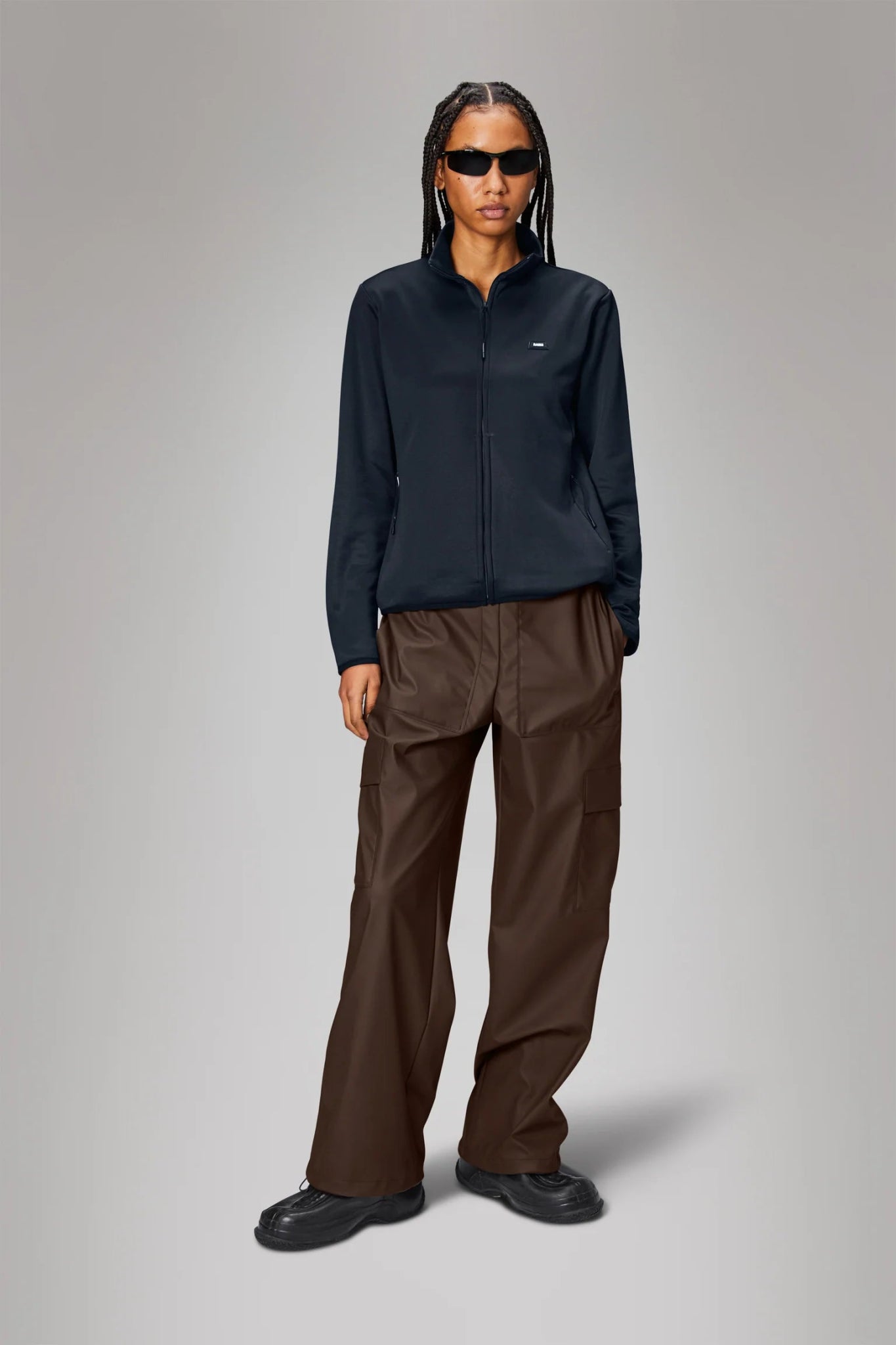 RAINS SINTRA Fleece Curve Jacket - Boutique Bubbles