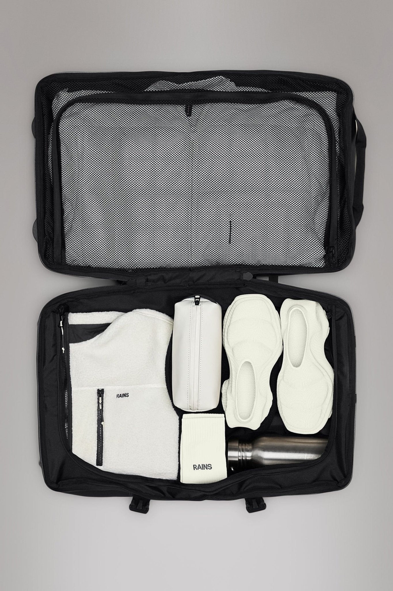 RAINS TEXEL Check - in Bag W3 - Boutique Bubbles