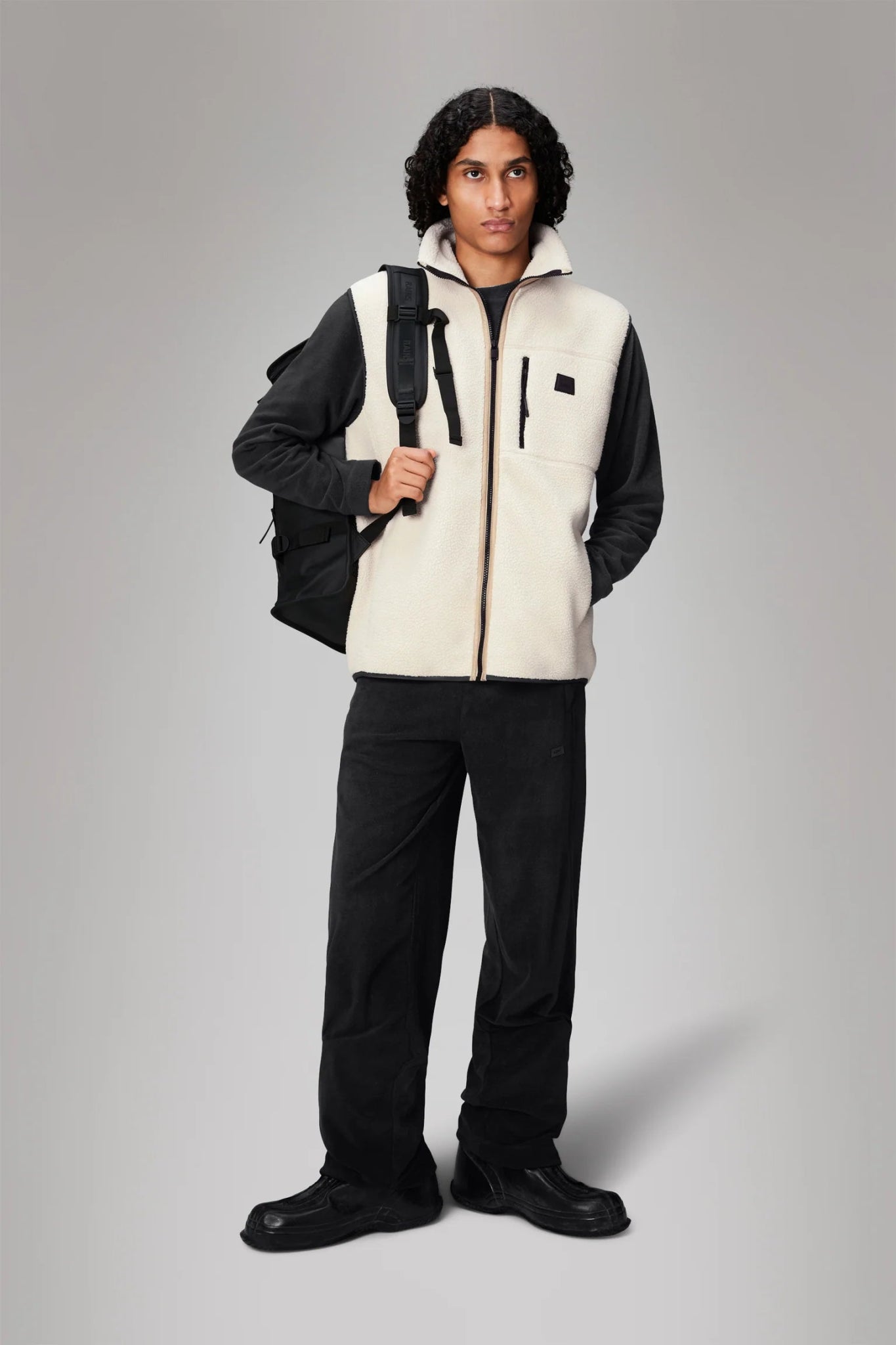 RAINS YERMO FLEECE Vest T1 - Boutique Bubbles