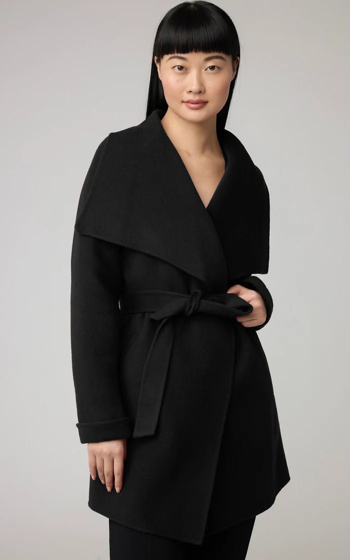 SOIA&KYO BRIDGETTE - N - Straight - Fit Double - Face Wool Coat - Boutique Bubbles