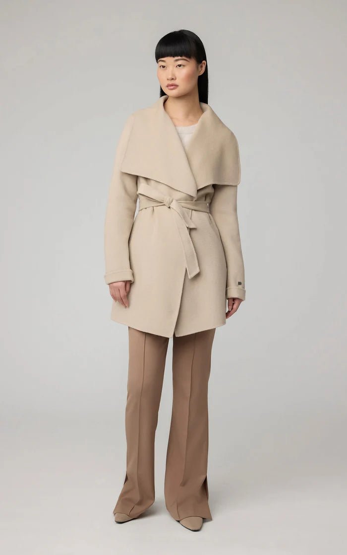 SOIA&KYO BRIDGETTE - N - Straight - Fit Double - Face Wool Coat - Boutique Bubbles