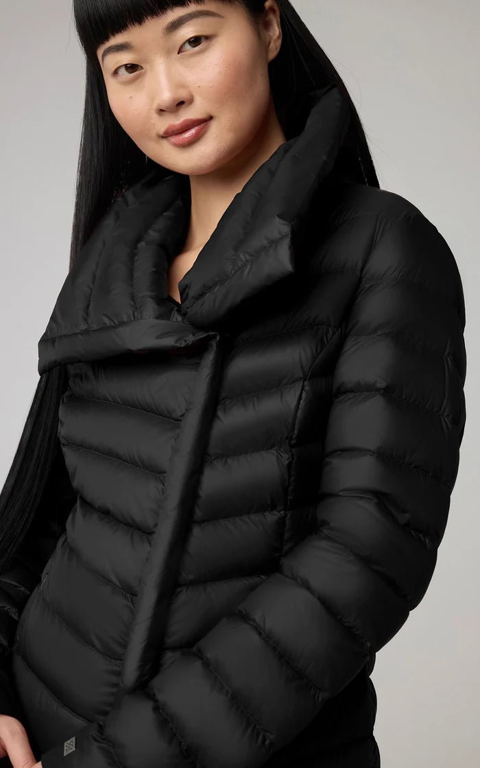 SOIA&KYO EMILIA - Sustainable Slim - Fit Lightweight Down Jacket - Boutique Bubbles