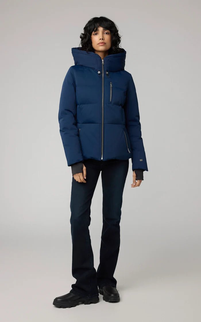 SOIA&KYO MARILOU - Slim - Fit Classic Down Coat With Hood - Boutique Bubbles