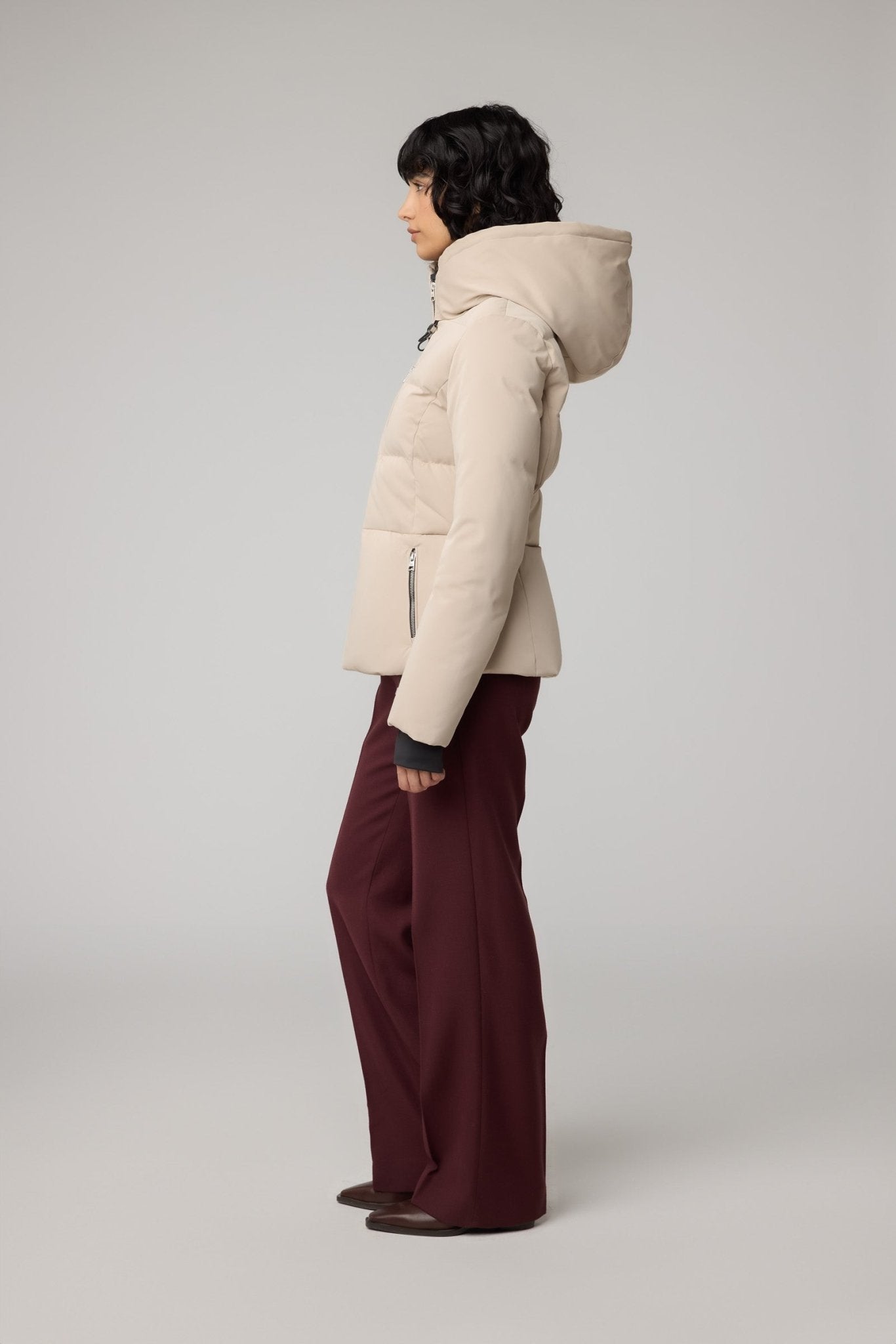 SOIA&KYO MARILOU - Slim - Fit Classic Down Coat With Hood - Boutique Bubbles