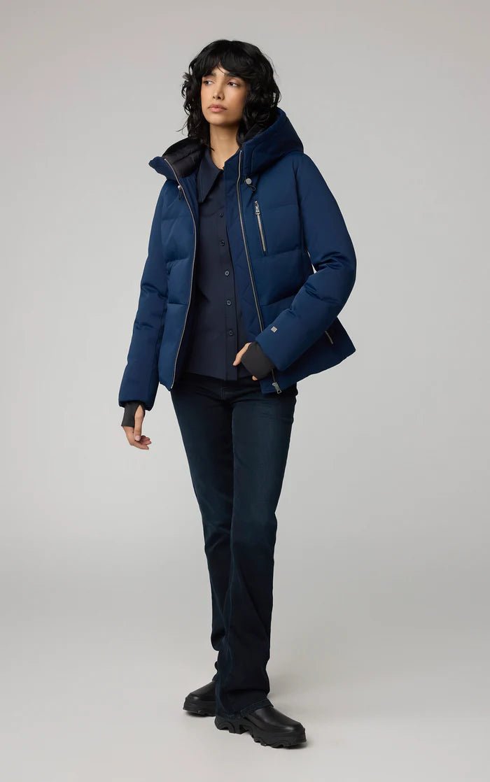 SOIA&KYO MARILOU - Slim - Fit Classic Down Coat With Hood - Boutique Bubbles