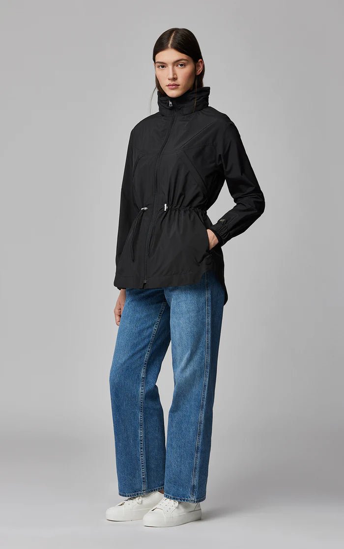 SOIA&KYO RAVEN - Straight-Fit Utility Jacket With Hood - Boutique Bubbles