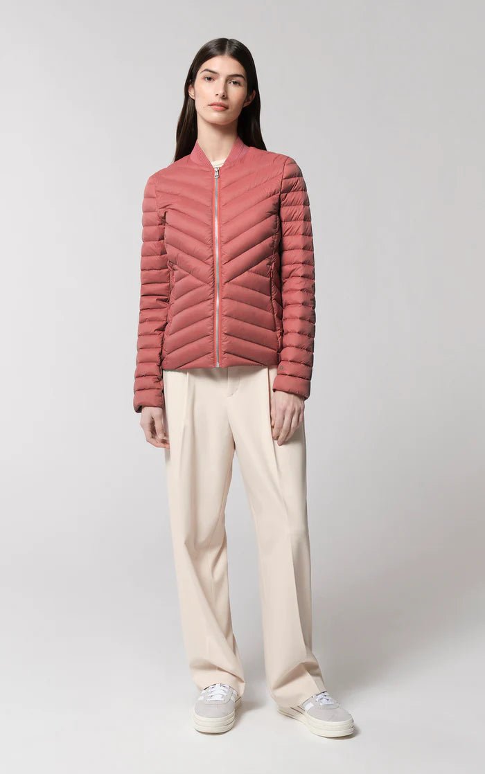 SOIA&KYO ROBIN - Sustainable Slim-fit Quilted Down Jacket - Boutique Bubbles