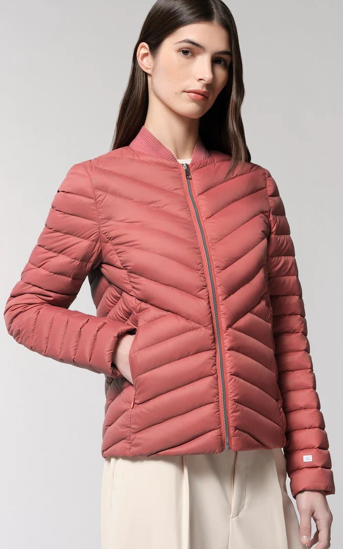 SOIA&KYO ROBIN - Sustainable Slim-fit Quilted Down Jacket - Boutique Bubbles