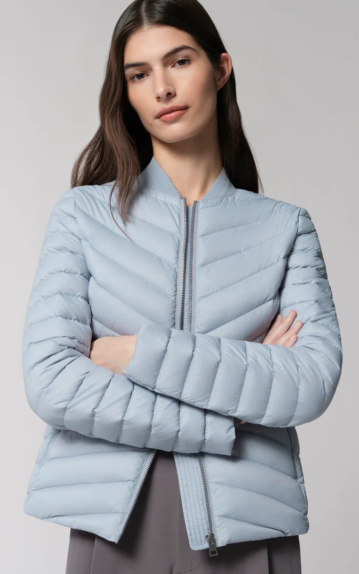 SOIA&KYO ROBIN - Sustainable Slim-fit Quilted Down Jacket - Boutique Bubbles