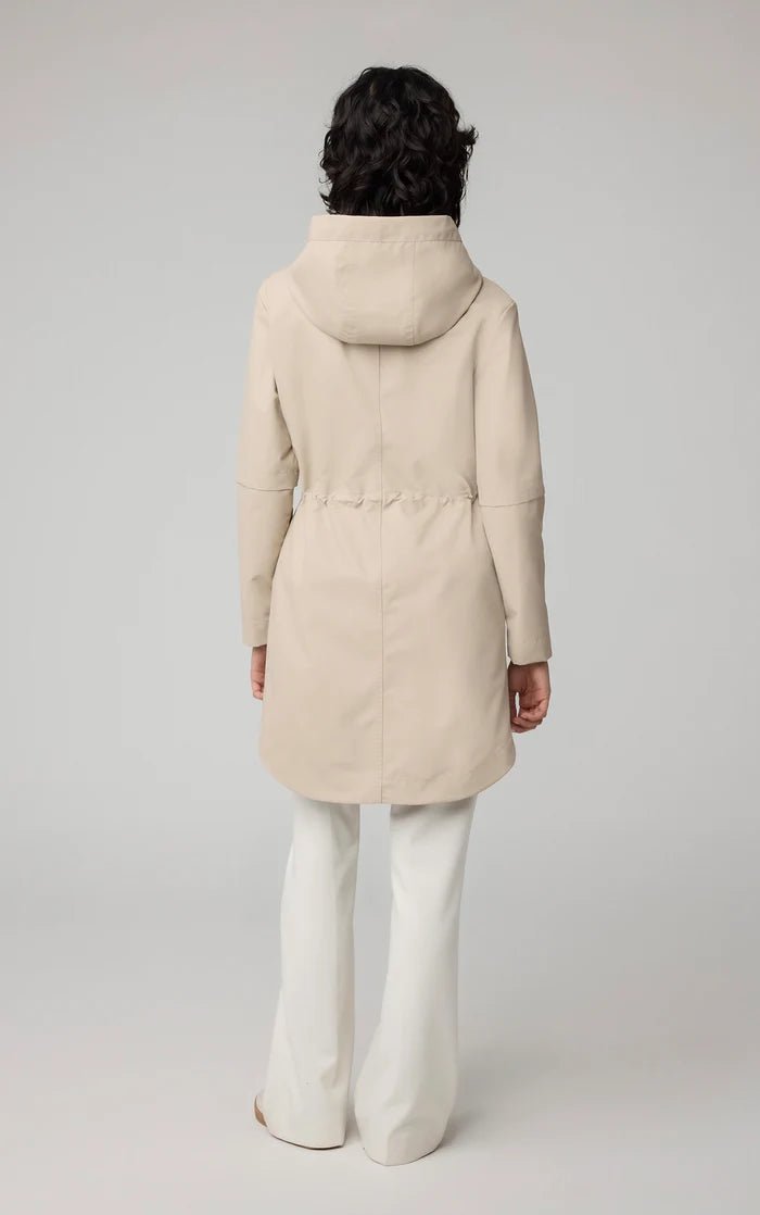 SOIA&KYO SOPHIE - Relaxed A - Line Raincoat With Hood - Boutique Bubbles