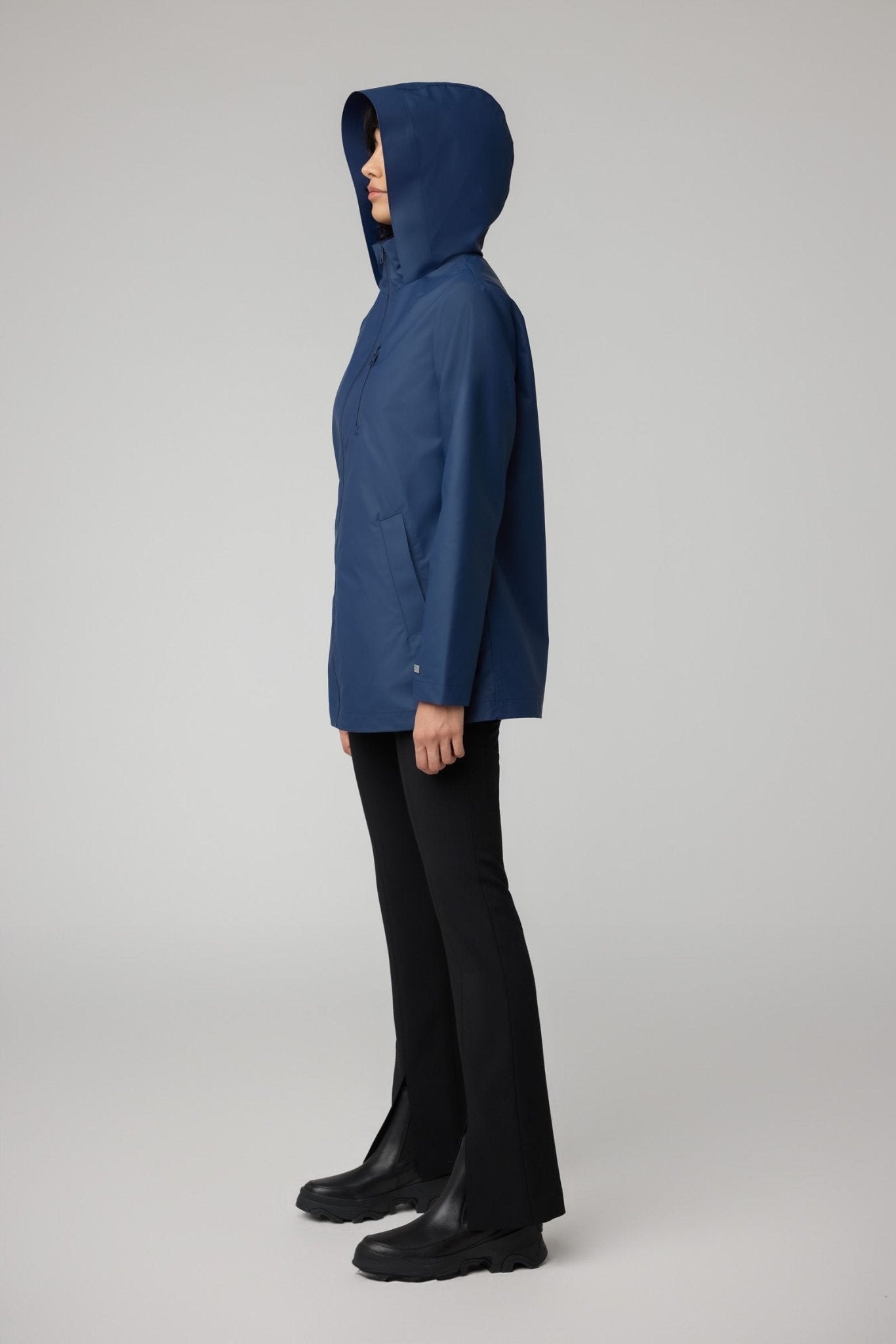 SOIA&KYO THELMA - Semi - fitted Raincoat With Hood - Boutique Bubbles