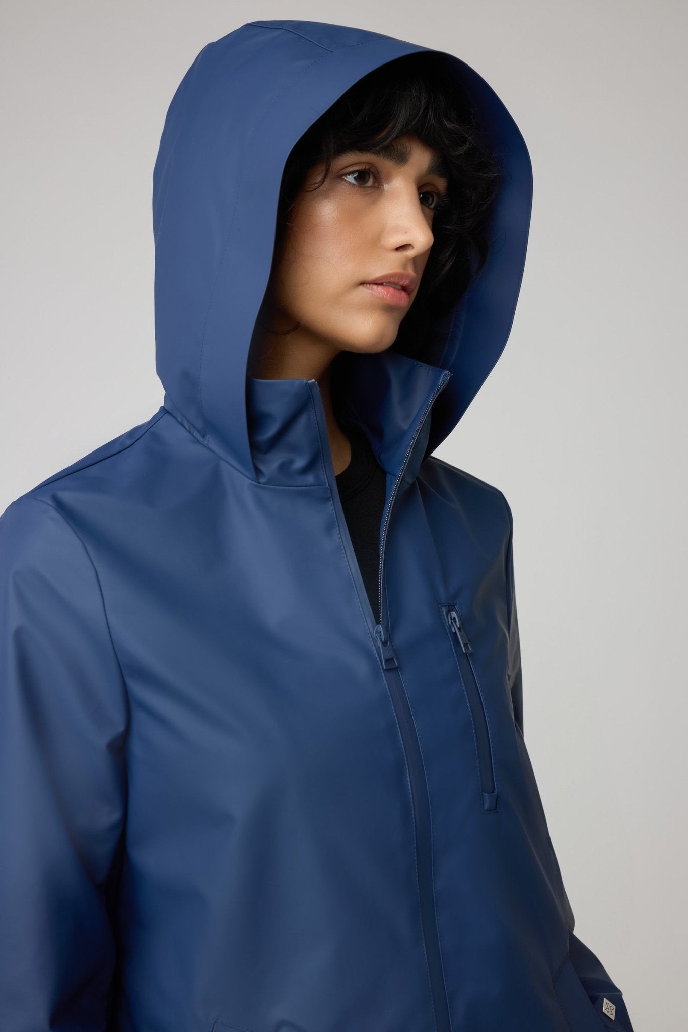 SOIA&KYO THELMA - Semi - fitted Raincoat With Hood - Boutique Bubbles