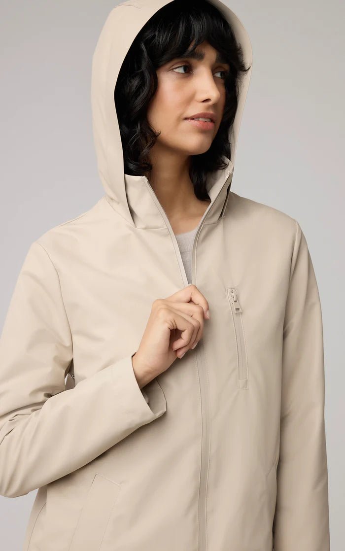 SOIA&KYO THELMA - Semi - fitted Raincoat With Hood - Boutique Bubbles