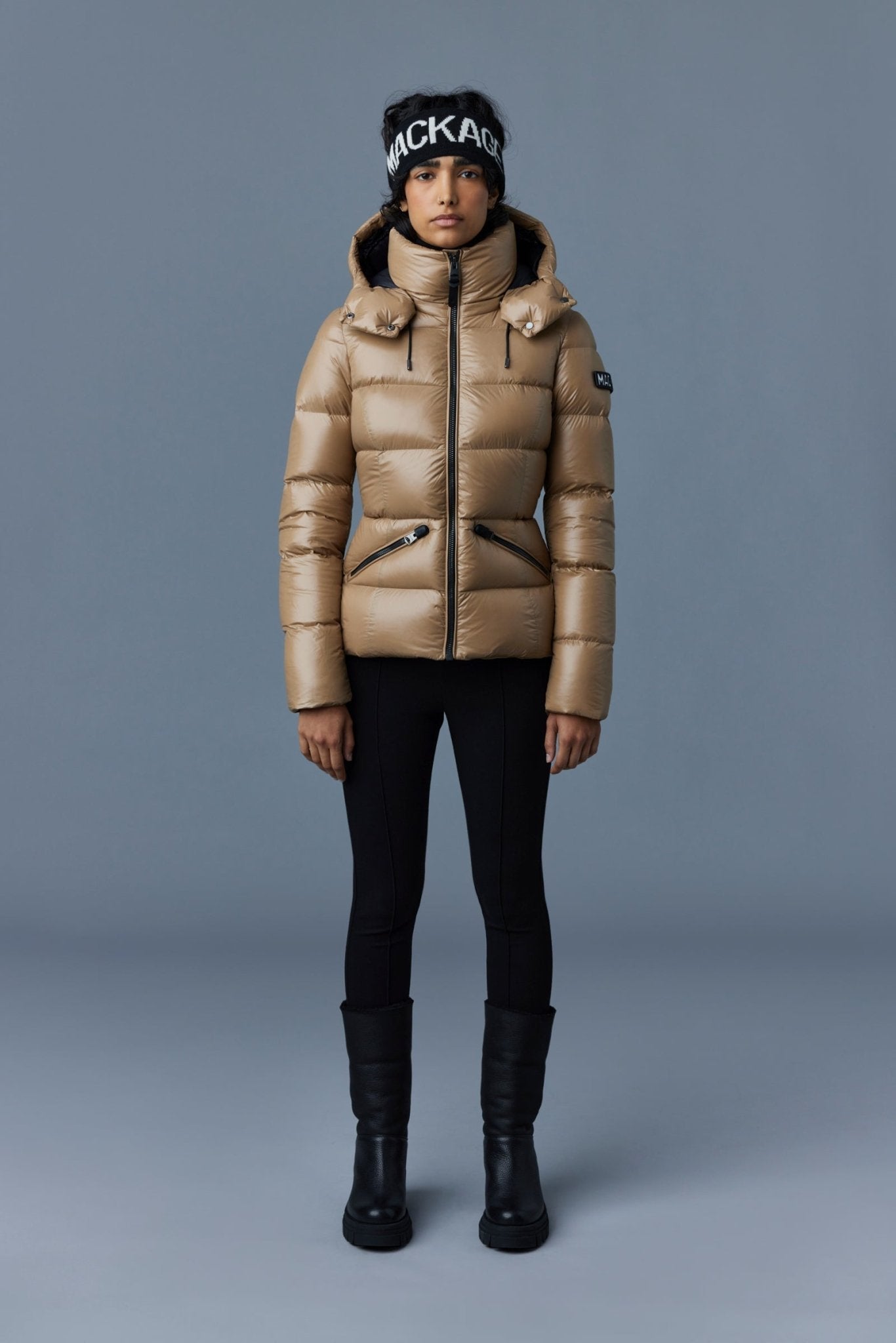 MACKAGE MADALYN-V down jacket with removable hood - Boutique Bubbles