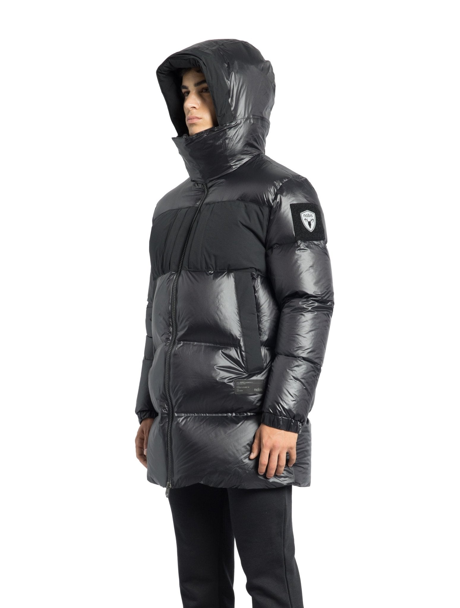 NOBIS NEELIX - Men's Long Puffer Jacket - Boutique Bubbles