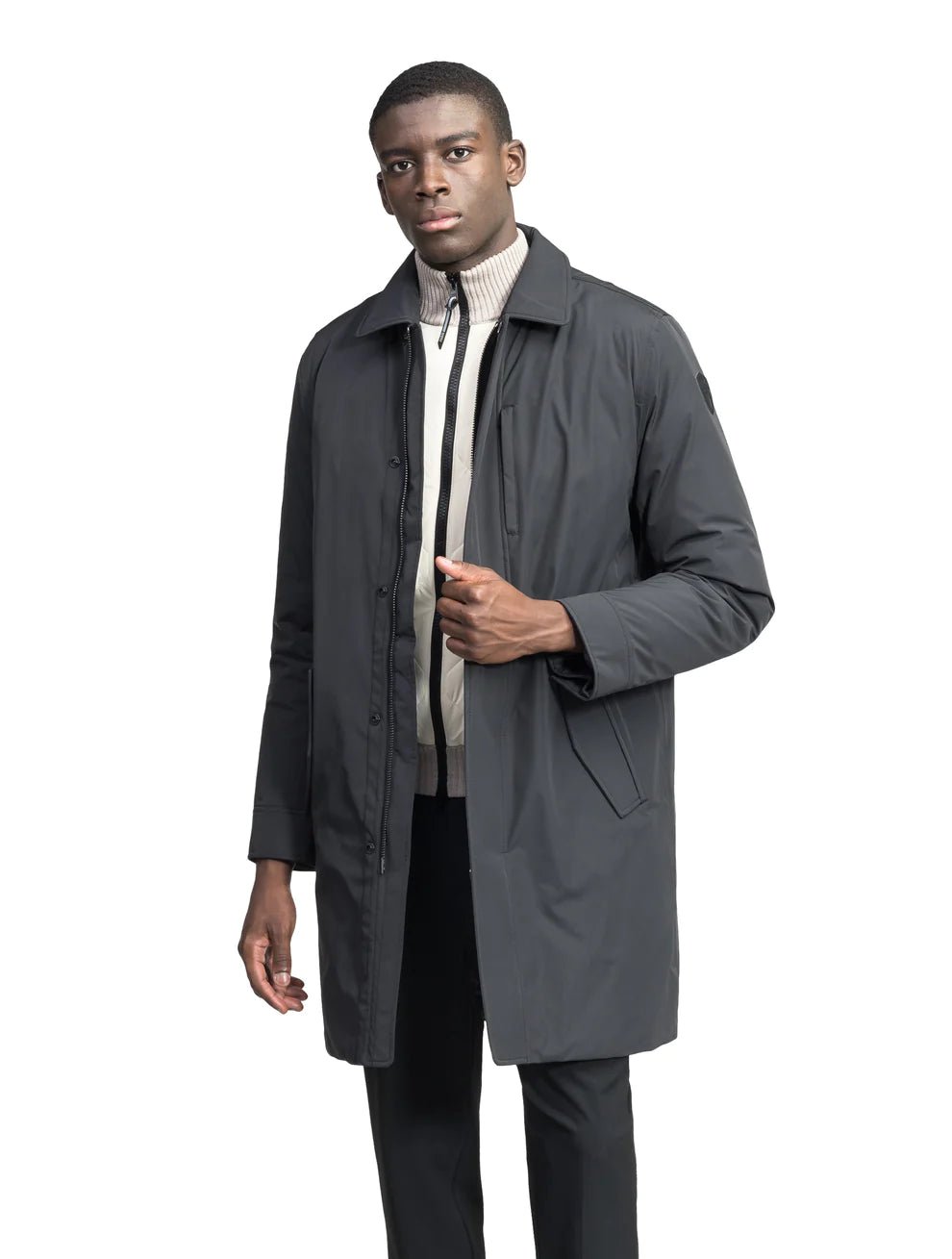 NOBIS NORD - Men's Tailored Trench Coat - Boutique Bubbles